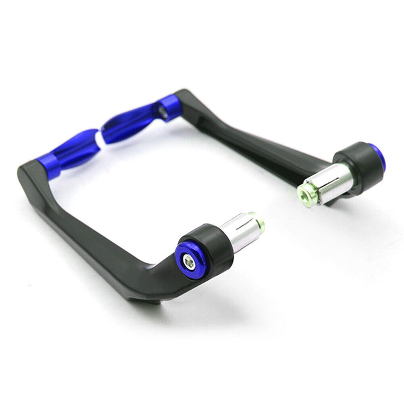 Motorcycle Handguards CNC Aluminum Hand Guards for 7/8 Handlebar (Blue) Newly