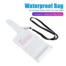 Transparent Portable Waterproof Bag Two Way Radio Walkie Talkie Pouch Cover