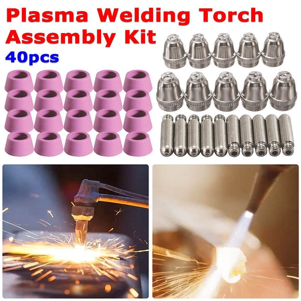 Electrode Nozzle Plasma Welding Torch Assembly Kit AG-60/SG55 CUT60 LGK60