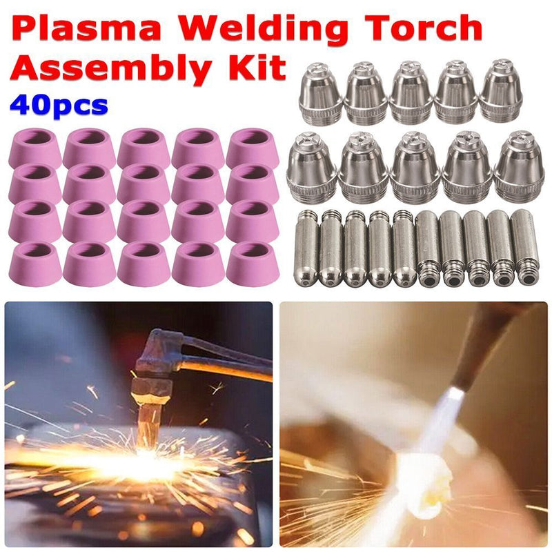 Electrode Nozzle Plasma Welding Torch Assembly Kit AG-60/SG55 CUT60 LGK60