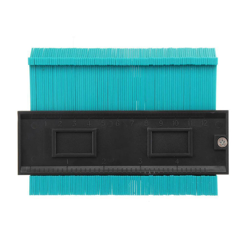 5 Inch Plastic Profile Copy Contour Gauge Standard Pipe Tile Laminate Tool Newly