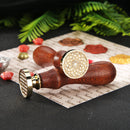 Retro Wax Seal Geometric Sealing Wax Stamp DIY Decorative (F362) Newly
