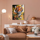 #A Beast Oil Paint By Numbers Kit DIY Canvas Wall Art Picture Craft Home Decorat