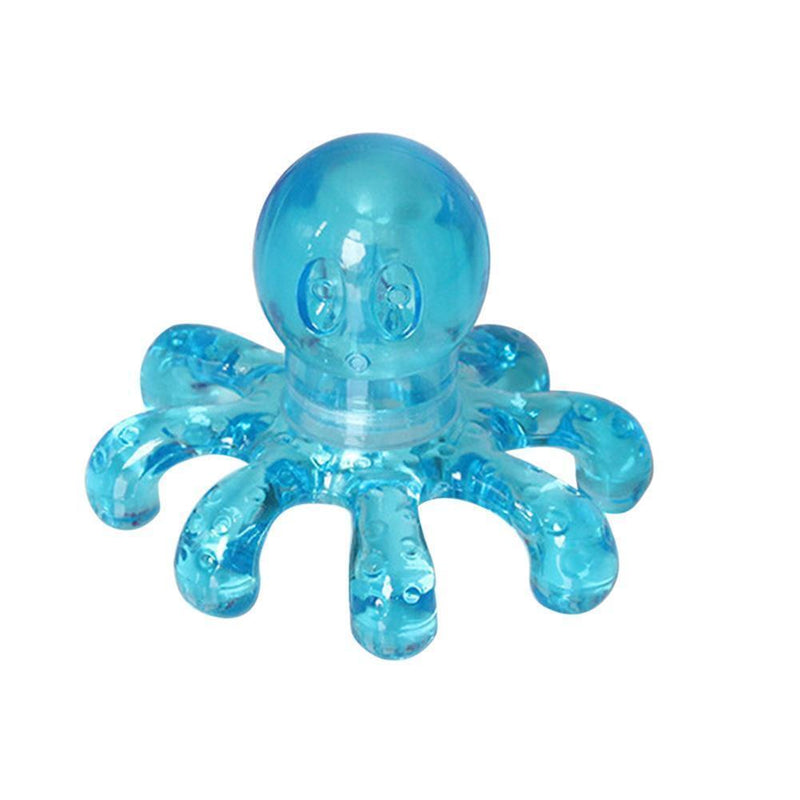 Portable Crystal Octopus Massager Cell Phone Claw Massage for Relaxing Head Neck