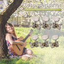 6x Metal Guitar Tuning Pegs Machine Head Tuners Acoustic Guitar Replacement Part
