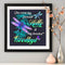 5D DIY Diamond Dragonfly Full Round Drill Mosaic Wall Art Picture of Rhinestone