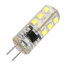 Hillrong 2W 2835SMD G4 LED Lamp AC220V-240V Silicone 24LEDs Bulb Replace (
