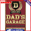 Dad s Garage Retro Metal Plate Tin Sign Poster Iron Painting Wall Art Home Decor