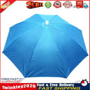 Fishing Umbrella Hat Foldable Outdoor Sun Shade Waterproof Cap (Skyblue) Newly