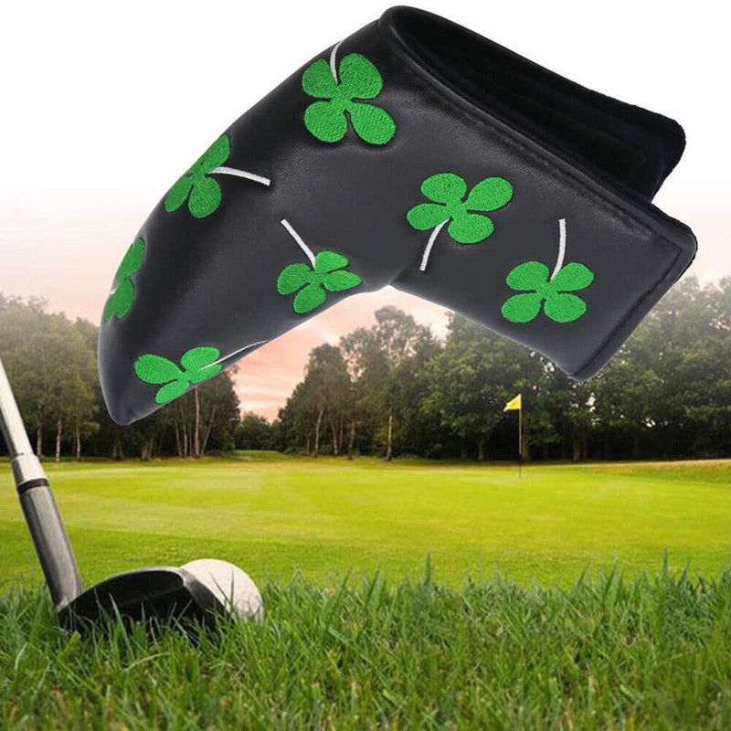 Waterproof L-Shaped PU Golf Putter Mallet Blade Protector Sleeve Golf Accessory