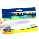 100pcs/bag ABS Soft Bait Bags Portable Fishing Hook Package Storage Bag (L)