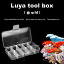Double Layer Plastic Bait Lure Sorting Box Fishing Tackle Accessory Organiz