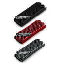 M.2 Solid State Hard Disk Heatsink Heat Radiator for PCIE 2280 SSD (Red)