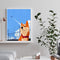 Oil Paint Dog By Numbers Coloring Picture Digital Drawing