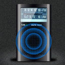 Pocket Radios Built-in Antenna Battery Operated AM FM Radio with Loud Speaker