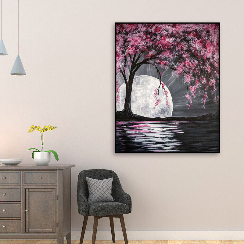 Mosaic Kit Picture 5D DIY Round Diamond Painting Decor Drill Point Handicraft