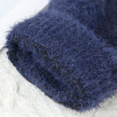 Stretch Fingerless Mittens Half Finger Gloves Plush Knitted Imitation Mink Hair