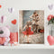 Oil Paint By Numbers Street Old People Frameless Picture Craft Kit for Bedroom