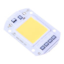 50W LEDs Floodlights COB Chip 220V Input Integrated IC Driver(White) Newly