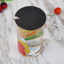 Coffee Glass Pot Tea Mug Filter Cup Cover Heat Resistant Teapot Infuser Lids