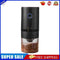 #A Portable Electric Coffee Grinder with Brush USB Bean Grinding for Cafe Espres