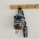 Retro Women Casual Animal Pattern Printing Small Shoulder Chest Bag Ladies Purse