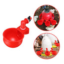 2x automatic bird barn, poultry, chicken drinks, water drinking cup, poultry