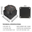 Display Dual Battery Isolator Split Charge Relay Voltage Sensitive Relay