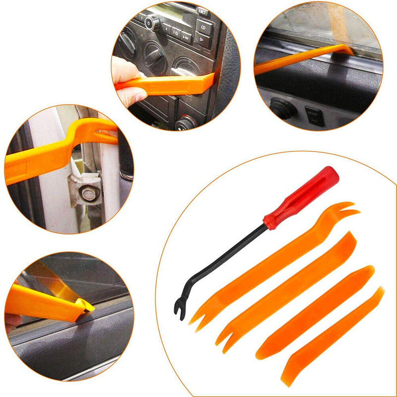 415pcs Car Bumper Retainer Clip+Screwdriver+4xTools+5xZip Tie+20xSponge Washers