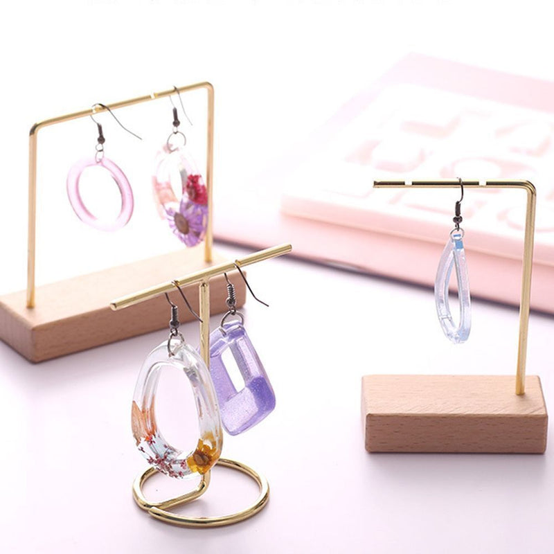 DIY Crafts Crystal Jewelry Making Tools Irregular Silicone Mold Earring Mould