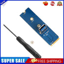 M.2 M Key NGFF to USB 3.0 Adapter Card for BTC Mining PCI-E X16 Converter