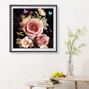 Butterfly Flowers 5D Diamond Painting Embroidery DIY Craft Cross Stitch