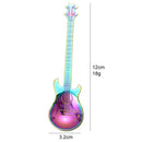 JUNERAIN Stainless Steel Guitar Mold Coffee Spoon Tea Stirring Spoon (Multicolor)