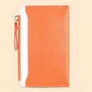Women Multi-Slot Wallet Mini PU Leather Clutch Money Card Bag Solid Zipper Purse