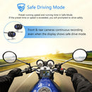 SE20 Waterproof Motorcycle Dash Cam Front+Rear DVR Driving Video Recorder System