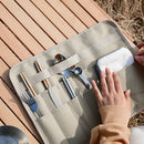 Outdoor Portable Folding Tableware Storage Bag Oxford Cloth Camping Rack Tool