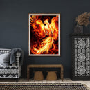 5D DIY Animal Series Square Diamond Diamond Painted Firebird (E543)