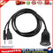 Car Dashboard Moto USB 2.0 3.5mm M/F AUX Lead Extension Cable Newly