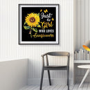 Sunflower Full Round Drill Mosaic Art Picture of Rhinestone Kit Handmade Gi