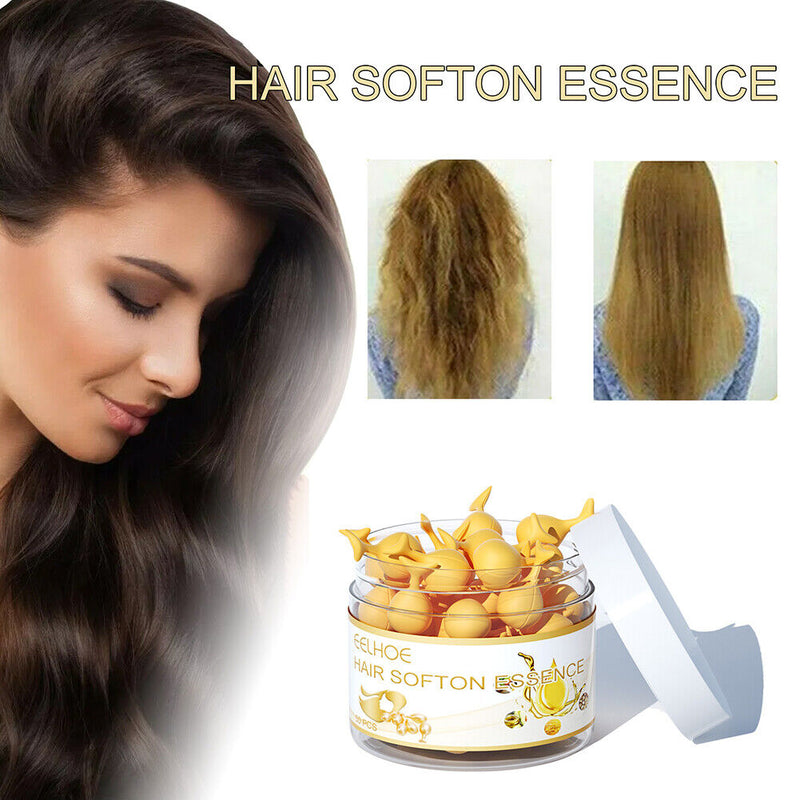 Argan Oil Hair Repair Serum Improve Split Ends Smooth Silky Hair Serum for Girls