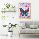 5D Diamond Painting Partial Special Drill Butterflies Picture of Rhinestone