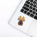 10pcs Rhinestone DIY Round Drill Artwork Diamond Painting Christmas Stickers Kit