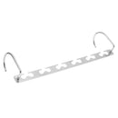 Y Shape Universal Metal Clothes Closet Shirts Hangers Practical Racks(4pcs)