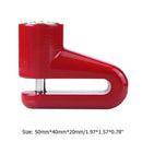 Anti-theft Disk Disc Brake Rotor SafetyLock for Scooter Motorcycle (Red) Newly