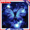 Butterfly Oil Paint By Numbers DIY Acrylic Painting Canvas Frameless Picture Kit