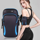 Waterproof Sport Arm Bag Armband Women Men Running Phone Case Pouch (Blue) Newly