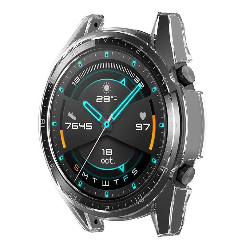 Ultra-thin TPU Protective Case Shell Frame Cover for Huawei Watch GT2/GT 46mm