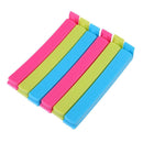 6 pc Food Snack Gasket Gasket Bags Clips Sealer Clip Ziplock Cl