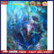 Underwater Castle Oil Paint By Numbers Kits Picture for Adults Children No Fr