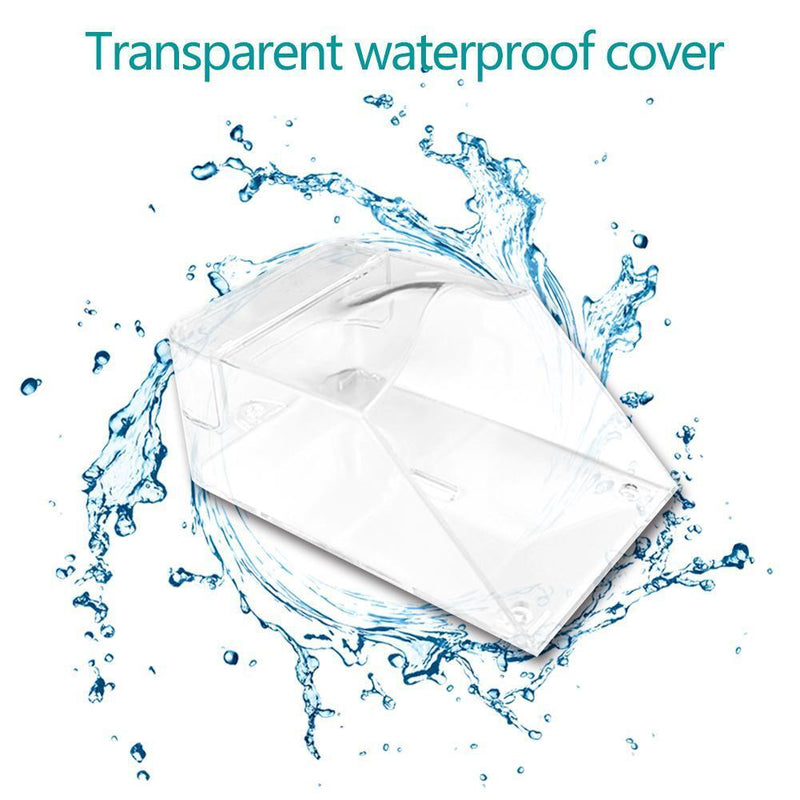 Outdoor Transparent Waterproof Cover for Wireless Doorbell Button Transmitter